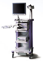 最新のオリンパス社製 ハイビジョン電子内視鏡システム（EVIS 260) オリンパス社製